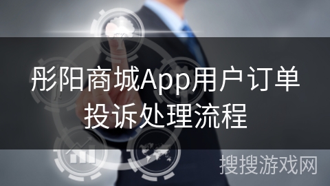 彤阳商城App用户订单投诉处理流程