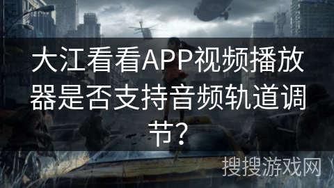 大江看看APP视频播放器是否支持音频轨道调节？