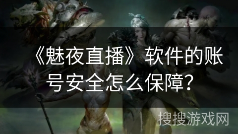 《魅夜直播》软件的账号安全怎么保障？