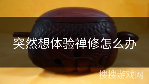 突然想体验禅修怎么办