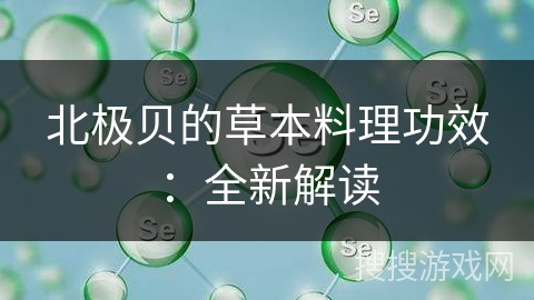 北极贝的草本料理功效:全新解读 北极贝的草本料理功效:全新解读