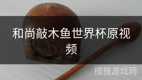 和尚敲木鱼世界杯原视频