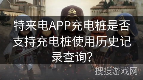 特来电APP充电桩是否支持充电桩使用历史记录查询？