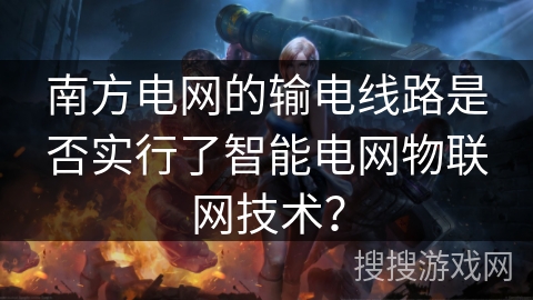 南方电网的输电线路是否实行了智能电网物联网技术？