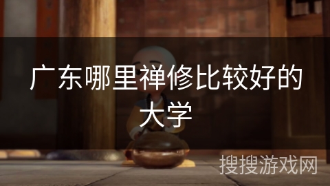 广东哪里禅修比较好的大学