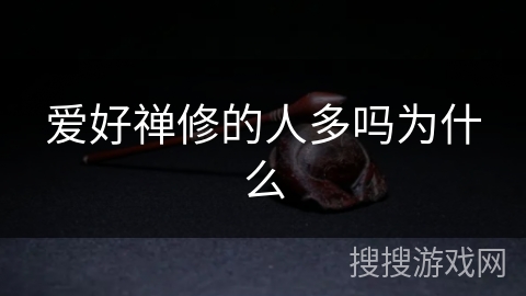 爱好禅修的人多吗为什么