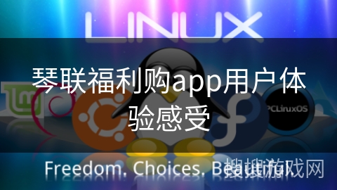 琴联福利购app用户体验感受