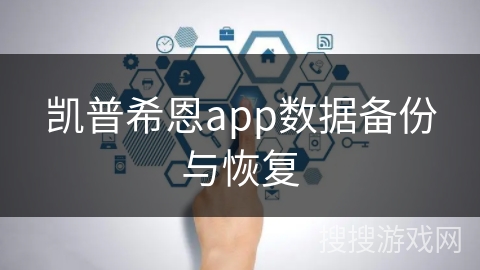 凯普希恩app数据备份与恢复