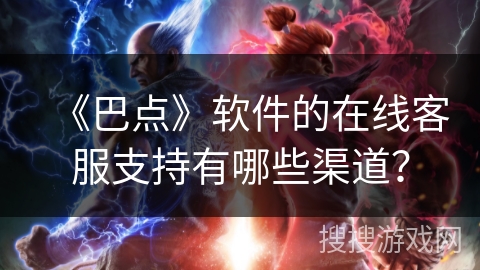 《巴点》软件的在线客服支持有哪些渠道？