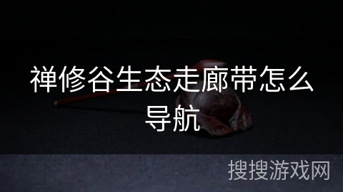 禅修谷生态走廊带怎么导航