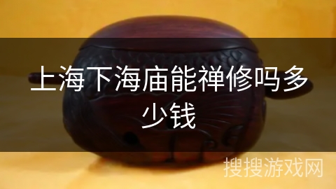 上海下海庙能禅修吗多少钱 上海下海庙能禅修吗多少钱