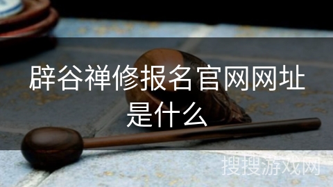 辟谷禅修报名官网网址是什么 辟谷禅修报名官网网址是什么