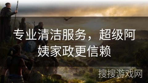专业清洁服务，超级阿姨家政更信赖