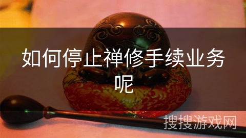 如何停止禅修手续业务呢 如何停止禅修手续业务呢