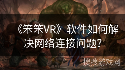 《笨笨VR》软件如何解决网络连接问题？