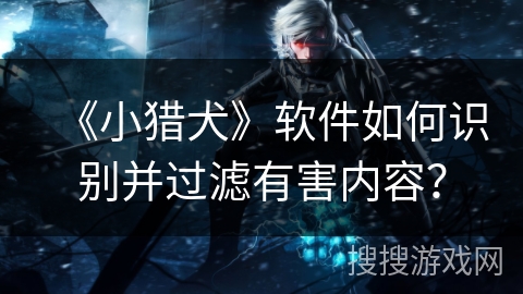 《小猎犬》软件如何识别并过滤有害内容？