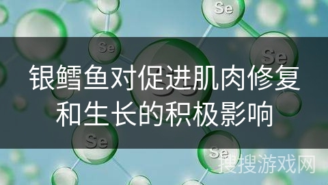 银鳕鱼对促进肌肉修复和生长的积极影响