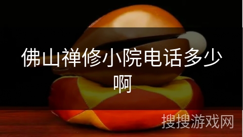 佛山禅修小院电话多少啊