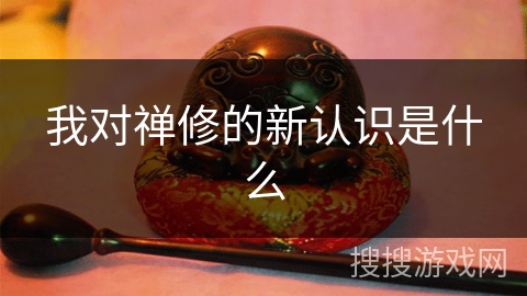 我对禅修的新认识是什么 我对禅修的新认识是什么