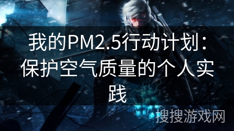 我的PM2.5行动计划：保护空气质量的个人实践