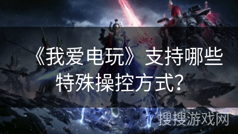 《我爱电玩》支持哪些特殊操控方式？