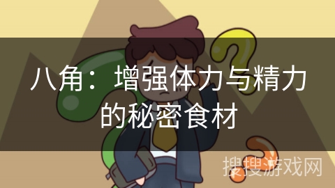 八角：增强体力与精力的秘密食材