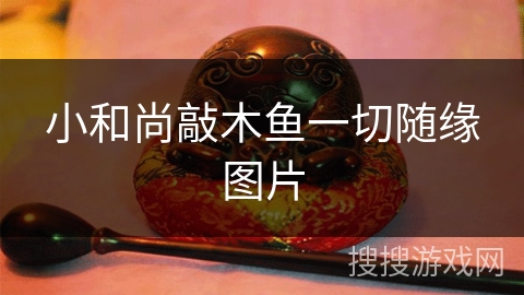 小和尚敲木鱼一切随缘图片 小和尚敲木鱼一切随缘图片