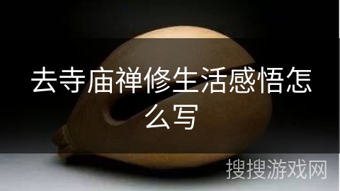 去寺庙禅修生活感悟怎么写 去寺庙禅修生活感悟怎么写