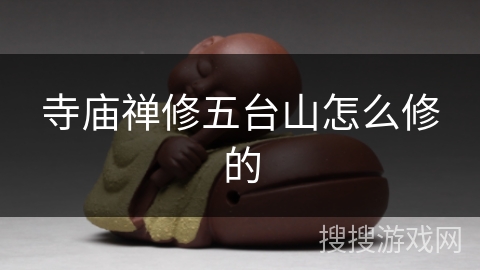 寺庙禅修五台山怎么修的 寺庙禅修五台山怎么修的