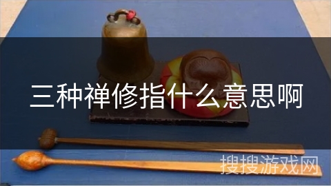 三种禅修指什么意思啊