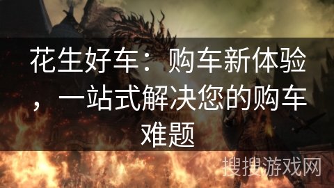 花生好车：购车新体验，一站式解决您的购车难题