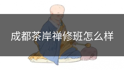 成都茶岸禅修班怎么样