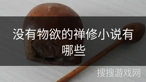 没有物欲的禅修小说有哪些 没有物欲的禅修小说有哪些