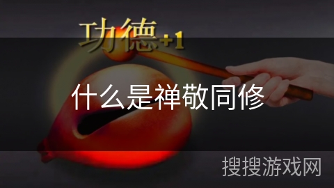 什么是禅敬同修