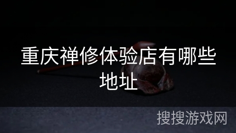 重庆禅修体验店有哪些地址