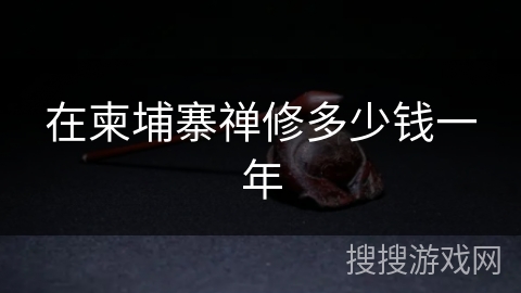 在柬埔寨禅修多少钱一年