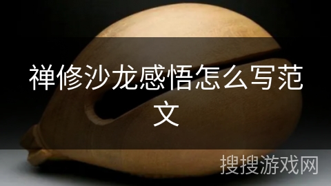 禅修沙龙感悟怎么写范文