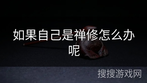 如果自己是禅修怎么办呢