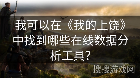 我可以在《我的上饶》中找到哪些在线数据分析工具? 我可以在《我的上饶》中找到哪些在线数据分析工具?