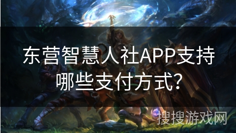 东营智慧人社APP支持哪些支付方式? 东营智慧人社APP支持哪些支付方式?