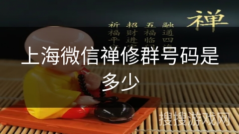上海微信禅修群号码是多少