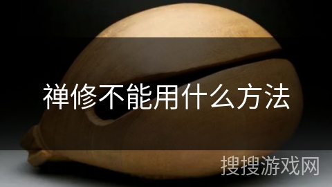 禅修不能用什么方法