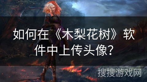 如何在《木梨花树》软件中上传头像? 如何在《木梨花树》软件中上传头像?
