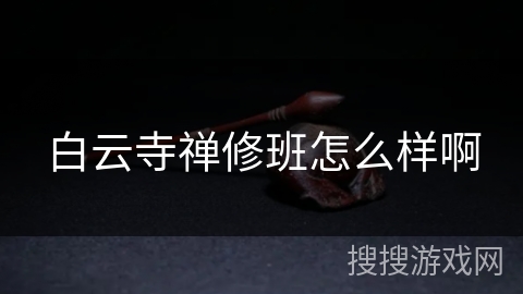白云寺禅修班怎么样啊 白云寺禅修班怎么样啊