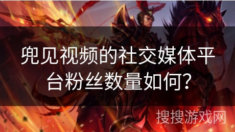 兜见视频的社交媒体平台粉丝数量如何? 兜见视频的社交媒体平台粉丝数量如何?
