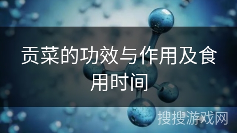 贡菜的功效与作用及食用时间