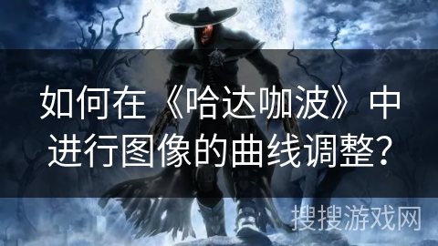 如何在《哈达咖波》中进行图像的曲线调整? 如何在《哈达咖波》中进行图像的曲线调整?