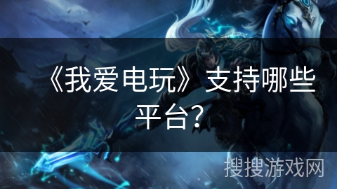 《我爱电玩》支持哪些平台？