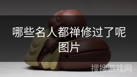 哪些名人都禅修过了呢图片