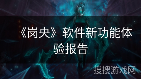 《岗央》软件新功能体验报告